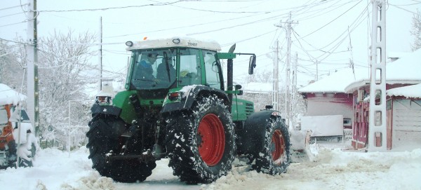 Actiune deszăpezire, ianuarie 2016