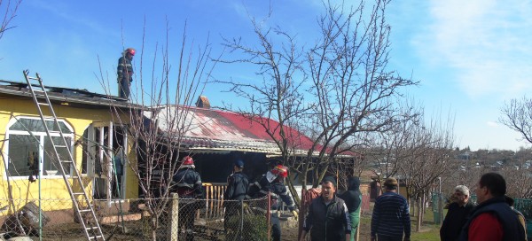 Primaria Vitanesti - interventie SVSU incendiu 1
