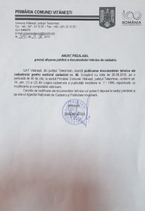 Anunta Primaria Vitanesti