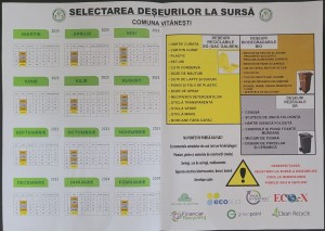 Calendar deseuri